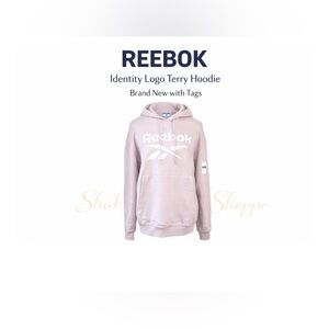 🆕Reebok Identity Logo French Terry Hoodie.